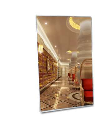 【壁挂触摸一体机】- 中视智能美发店镜子电容触摸屏互动镜面广告机43寸壁 -【深圳中视智能商显科技有限公司】