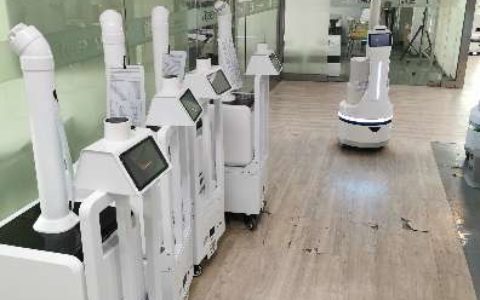 【消毒机器人】- 超声雾化机器人，定时按任务顺序执行消杀，自动回桩充 -【深圳市方吉无限科技有限公司】