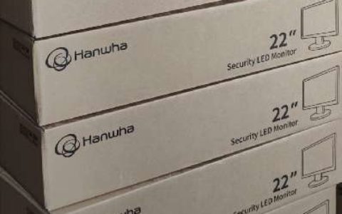 【SMT2233 韩华监视器 】- BNC接口监视器，带防护玻璃，全高清专业监视器 -【天津炳德】