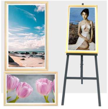 【相框液晶广告屏】- 中视智能数码艺术相框液晶广告屏32寸_43寸_49 -【深圳中视智能商显科技有限公司】