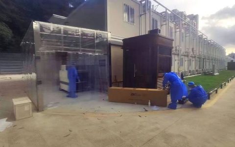 方舱医院通道防疫安检，熵基科技这么做！