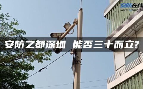 安防之都深圳 能否三十而立?