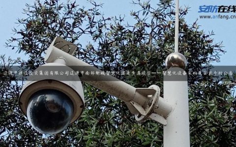 辽源市建设投资集团有限公司辽源市南部新城智慧化健走步道项目——智慧化设备采购及安装中标公告
