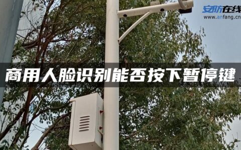 商用人脸识别能否按下暂停键