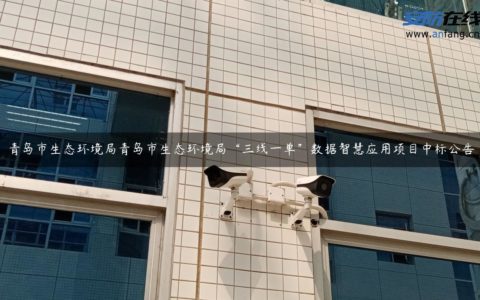 青岛市生态环境局青岛市生态环境局“三线一单”数据智慧应用项目中标公告