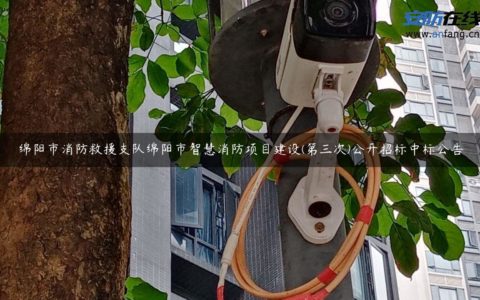 绵阳市消防救援支队绵阳市智慧消防项目建设(第三次)公开招标中标公告