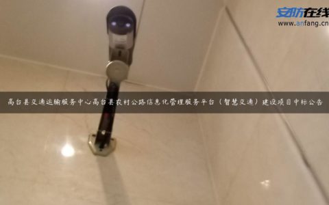 高台县交通运输服务中心高台县农村公路信息化管理服务平台（智慧交通）建设项目中标公告