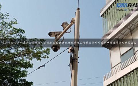 吴忠市公安局利通区分局老旧小区视频监控链路光纤租赁及运维服务采购项目竞争性磋商采购结果公告