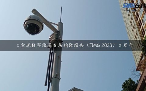 《全球数字经济发展指数报告（TIMG 2023）》发布