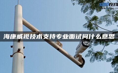 海康威视技术支持专业面试问什么意思
