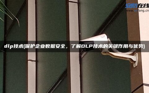 dlp技术(保护企业数据安全，了解DLP技术的关键作用与优势)
