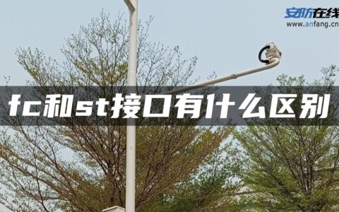 fc和st接口有什么区别