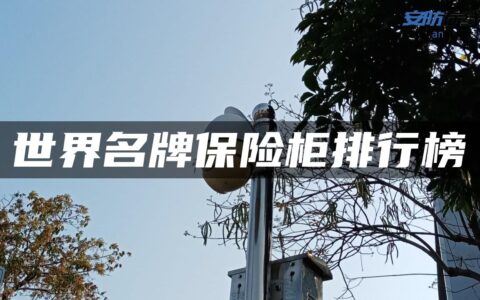 世界名牌保险柜排行榜