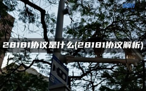 28181协议是什么(28181协议解析)