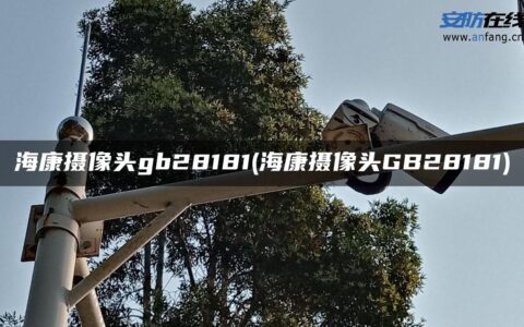 海康摄像头gb28181(海康摄像头GB28181)