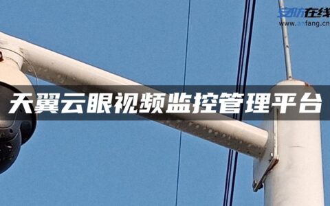 天翼云眼视频监控管理平台