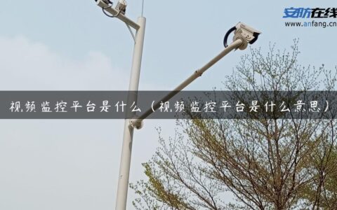 视频监控平台是什么（视频监控平台是什么意思）