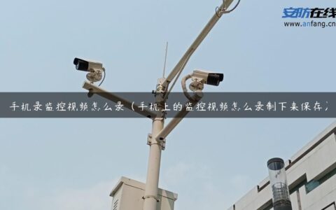 手机录监控视频怎么录（手机上的监控视频怎么录制下来保存）
