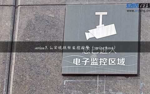 verilog怎么实现视频监控报警（verilog $stop）