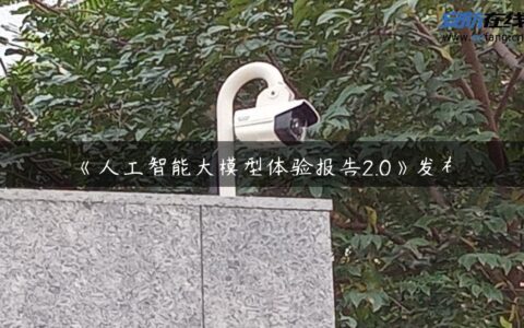 《人工智能大模型体验报告2.0》发布