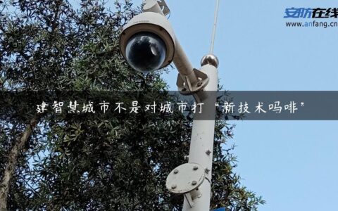 建智慧城市不是对城市打“新技术吗啡”