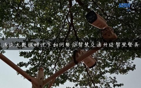 浅谈大数据时代下如何整合智慧交通升级智慧警务