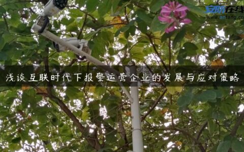 浅谈互联时代下报警运营企业的发展与应对策略