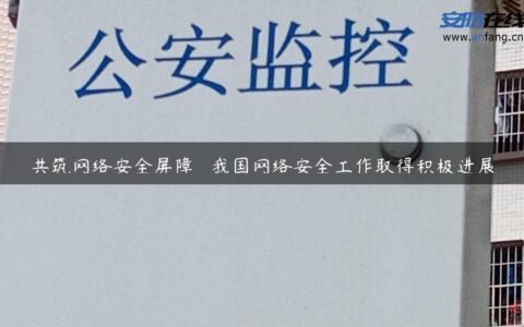 共筑网络安全屏障 ――我国网络安全工作取得积极进展