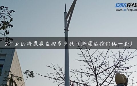 2个点的海康威监控多少钱（海康监控价格一套）