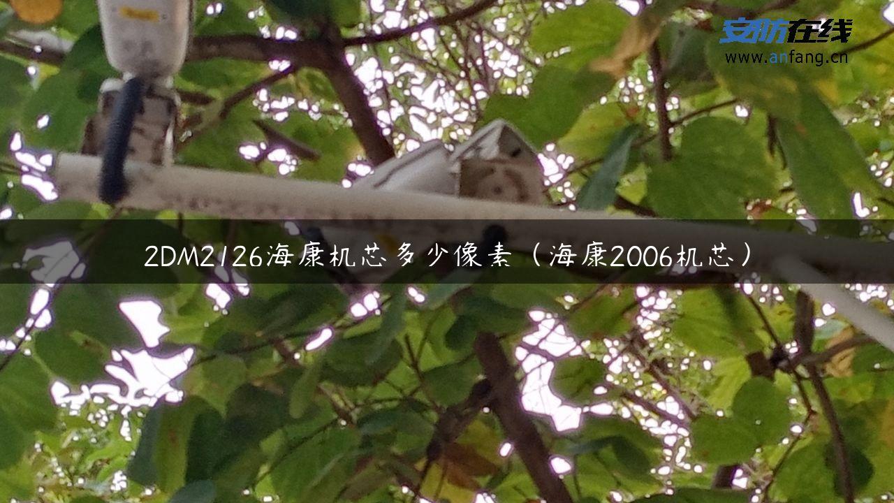 2DM2126海康机芯多少像素（海康2006机芯）