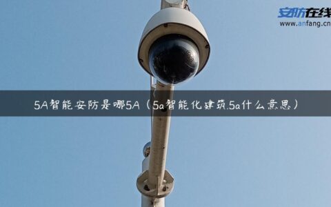5A智能安防是哪5A（5a智能化建筑5a什么意思）
