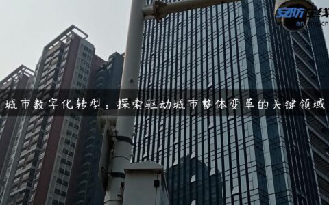 城市数字化转型：探索驱动城市整体变革的关键领域