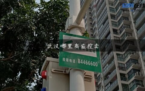 武汉哪里有监控卖