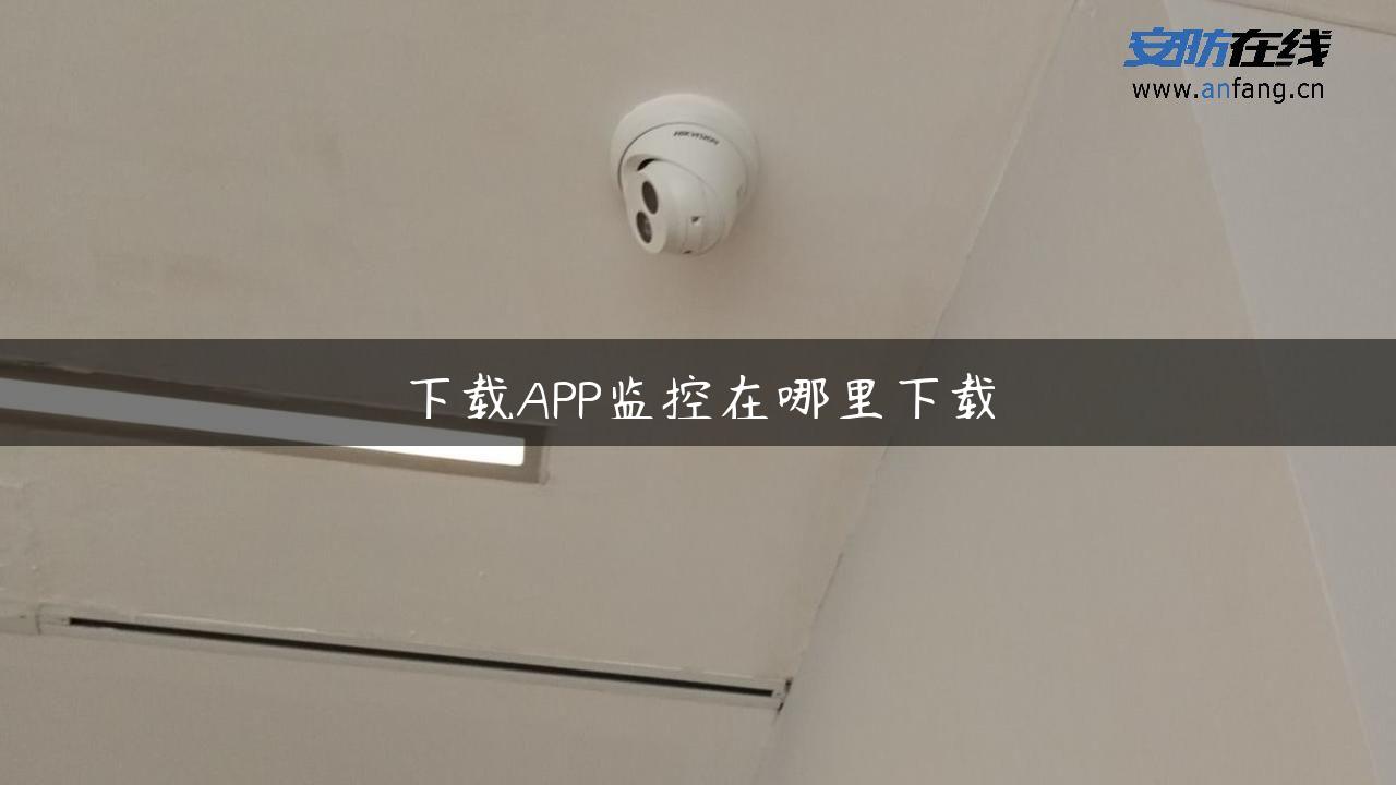 下载APP监控在哪里下载