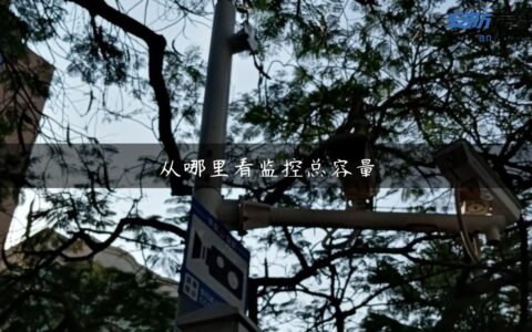 从哪里看监控总容量