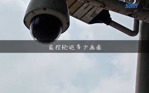 监控轮巡多少画面