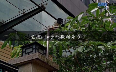 监控ip和子网掩码是多少