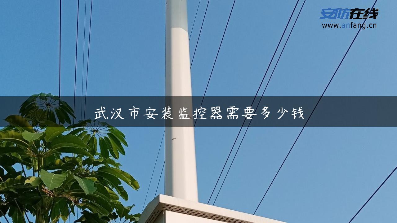 武汉市安装监控器需要多少钱