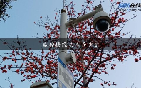监控摄像头有多少的