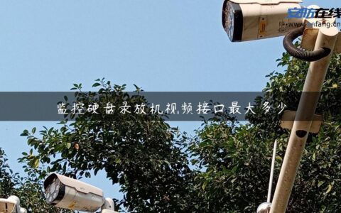 监控硬盘录放机视频接口最大多少