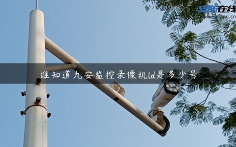谁知道九安监控录像机ld是多少号
