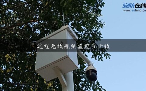 远程无线视频监控多少钱