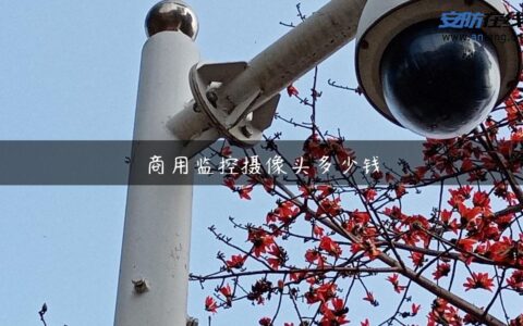 商用监控摄像头多少钱