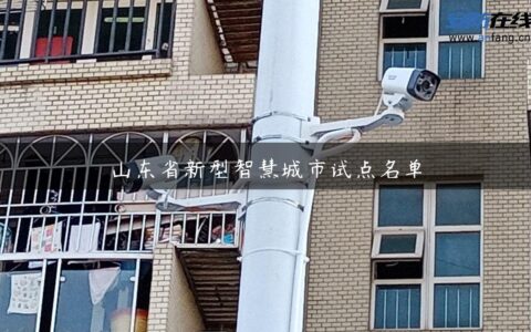 山东省新型智慧城市试点名单