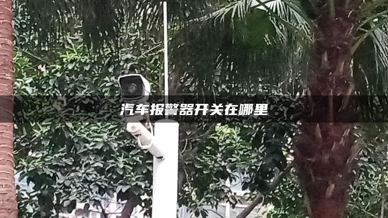 汽车报警器开关在哪里