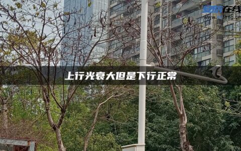 上行光衰大但是下行正常