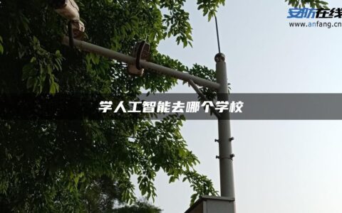 学人工智能去哪个学校