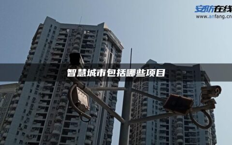 智慧城市包括哪些项目