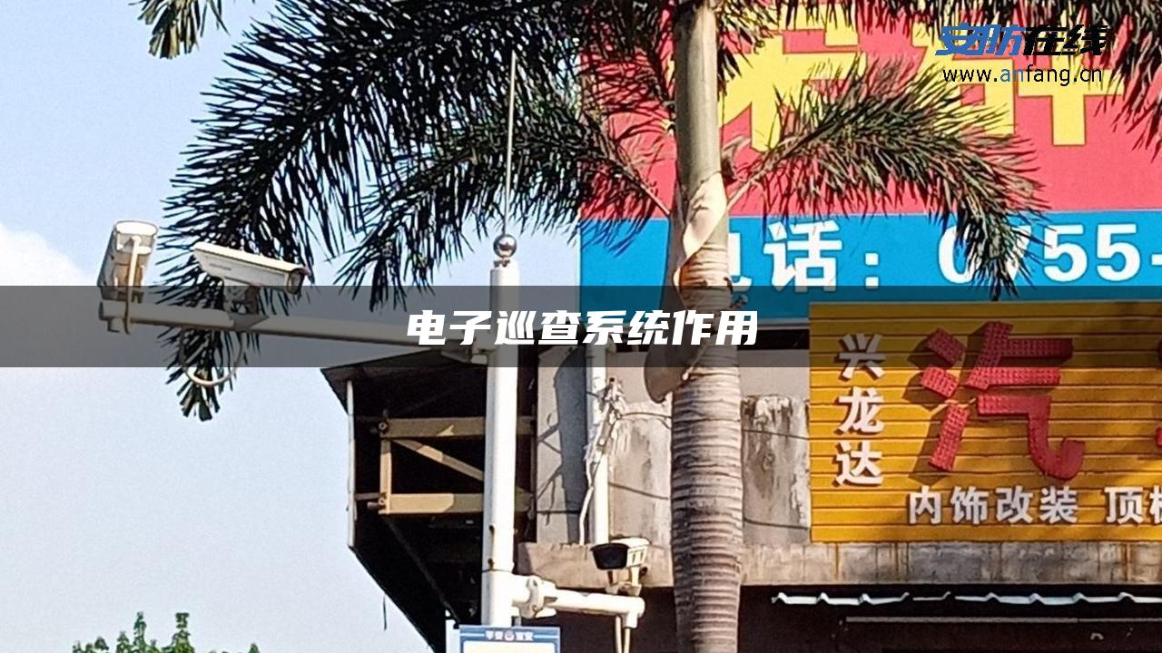 电子巡查系统作用