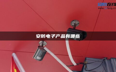 安防电子产品有哪些